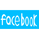 download Facebook clipart image with 315 hue color