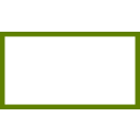 download Simple Green Rectangle clipart image with 315 hue color