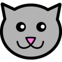 download Kitty Icon clipart image with 315 hue color