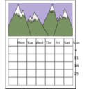 download Calendar clipart image with 45 hue color