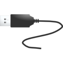 download Usb Plug clipart image with 315 hue color