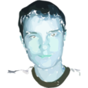 download A Youngster clipart image with 180 hue color