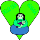 download Happy Day Mother clipart image with 90 hue color