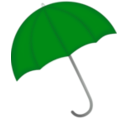 download Red Umbrella clipart image with 135 hue color