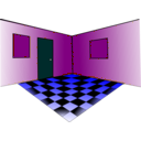download Chambre clipart image with 180 hue color
