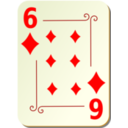 Ornamental Deck 6 Of Diamonds