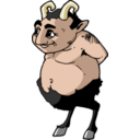 download Faun clipart image with 0 hue color