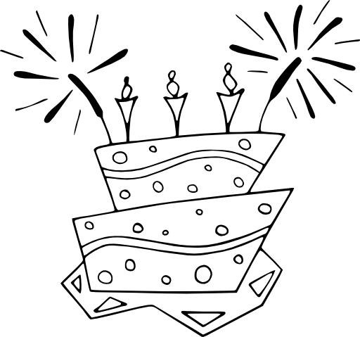 Flat Cake Bw