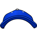 download Baseball Cap Front View clipart image with 225 hue color