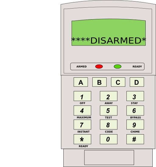 Alarm Keypad