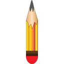 download Pencil Icon clipart image with 0 hue color