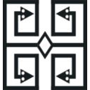download Cuatro Serpientes clipart image with 180 hue color