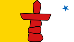 Flag Of Nunavut Canada