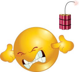 Dynamite Smiley Emoticon