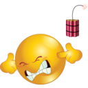 Dynamite Smiley Emoticon