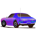 download Rally Car 3 clipart image with 180 hue color
