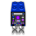download Gongc Droid Lego clipart image with 225 hue color