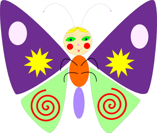 Cartoon Butterfly