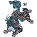 download Baku Malayan Tapir clipart image with 180 hue color