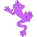 download Frog 03 clipart image with 180 hue color