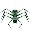 download Spider Vecto clipart image with 135 hue color