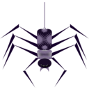 download Spider Vecto clipart image with 270 hue color