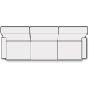 download Sofa clipart image with 270 hue color