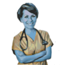 download Nurse Triage clipart image with 180 hue color