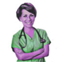 download Nurse Triage clipart image with 270 hue color
