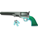 download Colt Peacemaker clipart image with 135 hue color