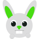 download Rabbit clipart image with 135 hue color