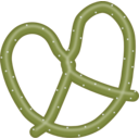 download Pretzel clipart image with 45 hue color