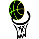 download Basketball clipart image with 45 hue color