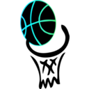 download Basketball clipart image with 135 hue color