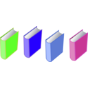 download Books Of 4 clipart image with 225 hue color