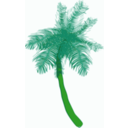 download Coconut Tree clipart image with 90 hue color