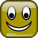 download Smiley clipart image with 270 hue color