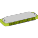 download Harmonica clipart image with 45 hue color