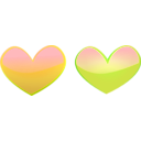 download Heart10 clipart image with 45 hue color