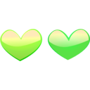 download Heart10 clipart image with 90 hue color