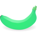 download Banana clipart image with 90 hue color