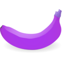 download Banana clipart image with 225 hue color