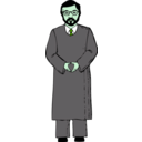 download Judge Ito clipart image with 90 hue color