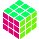 download Rubik S Cube Simple Petr 01 clipart image with 90 hue color