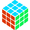 download Rubik S Cube Simple Petr 01 clipart image with 135 hue color
