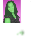download Image Of Actress Kristin Kreuk clipart image with 90 hue color