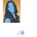 download Image Of Actress Kristin Kreuk clipart image with 180 hue color