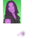 download Image Of Actress Kristin Kreuk clipart image with 270 hue color