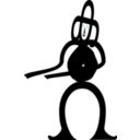 download Letter Human Left Turn clipart image with 180 hue color