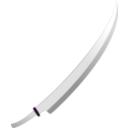 download Katana Sword clipart image with 270 hue color